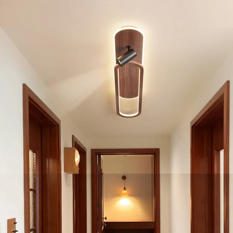 Une ligne de lumière pour entrée et salon