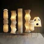 Lampadaire en papier de riz, sept formes de lanterne de 88 à 188 cm