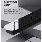Suspension LED palet en verre fumé et noir, de 1 à 4 lumières