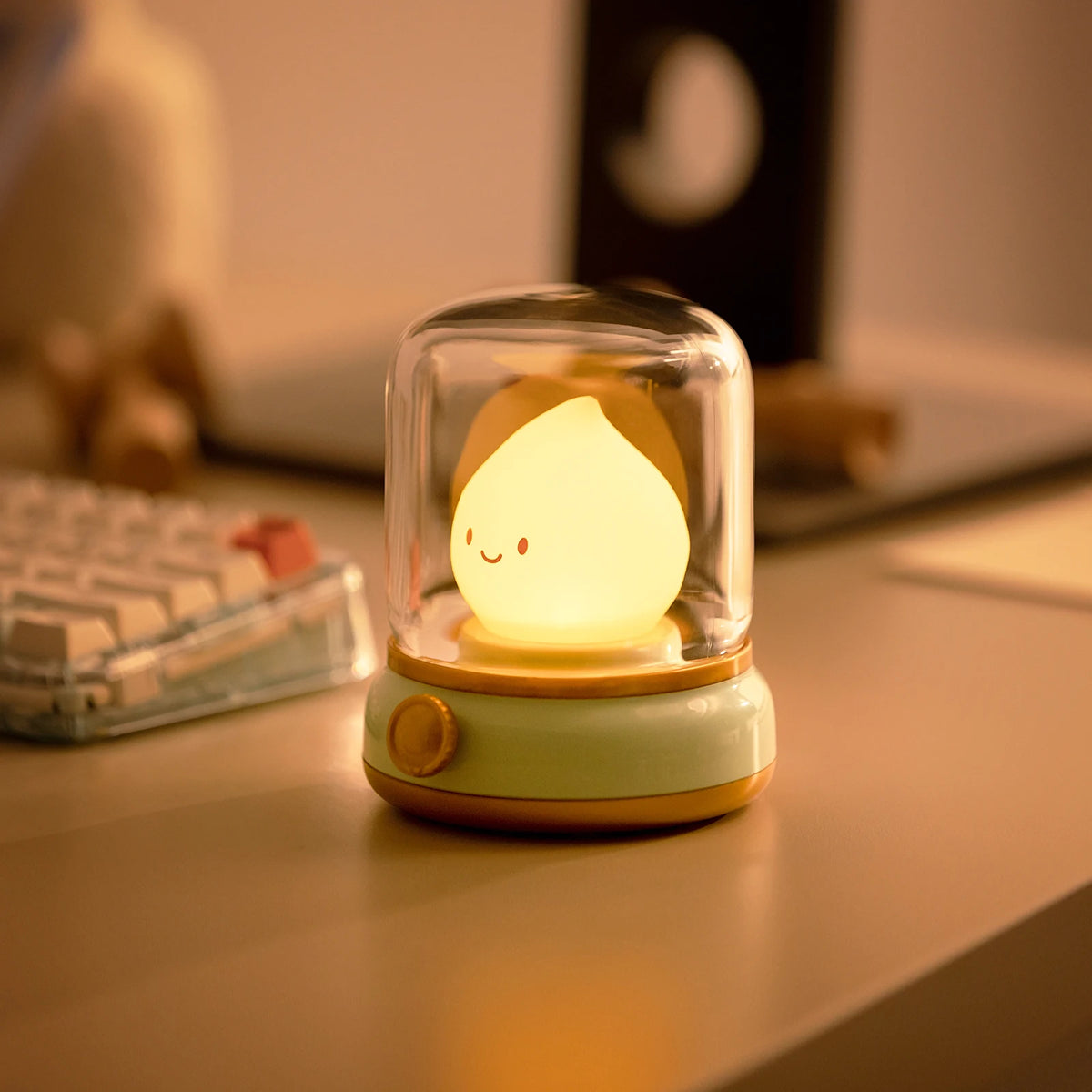 Batterie rechargeable et flamme LED, sans cire ni feu