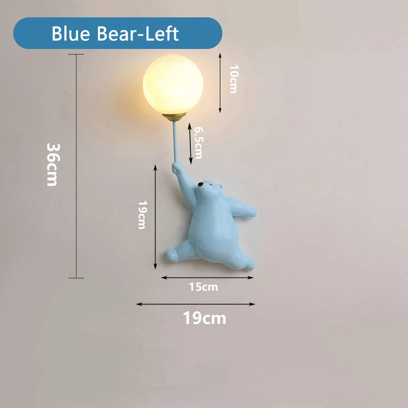 Blue Bear Left