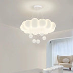 Suspension nuage LED pour chambre d'enfant, étoiles ou boules