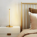Lampadaire LED barre verticale 150 cm, version lampe à poser 46 cm