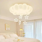 Suspension nuage LED pour chambre d'enfant, étoiles ou boules