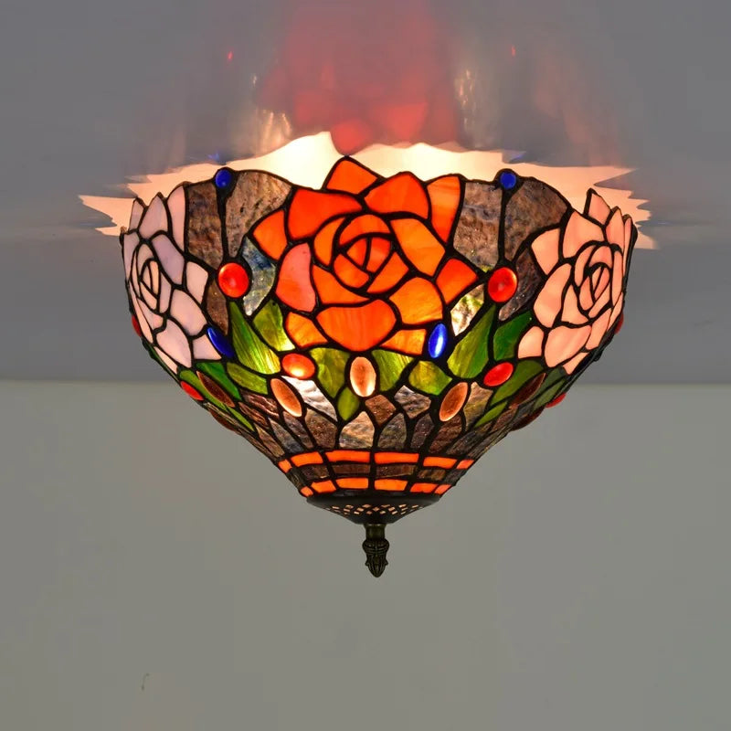 Couloir, salon et chambre aux couleurs d'antan