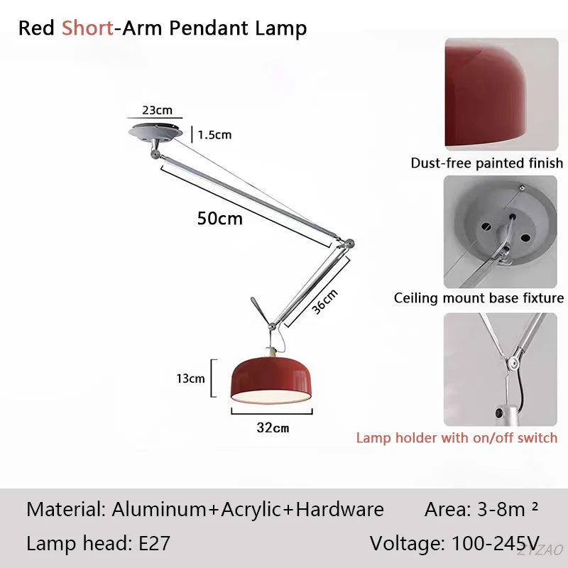 Red-Short-Arm / 3-Color-Light