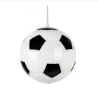 Suspension ballon de foot ou de basket en verre, chambre d'enfant