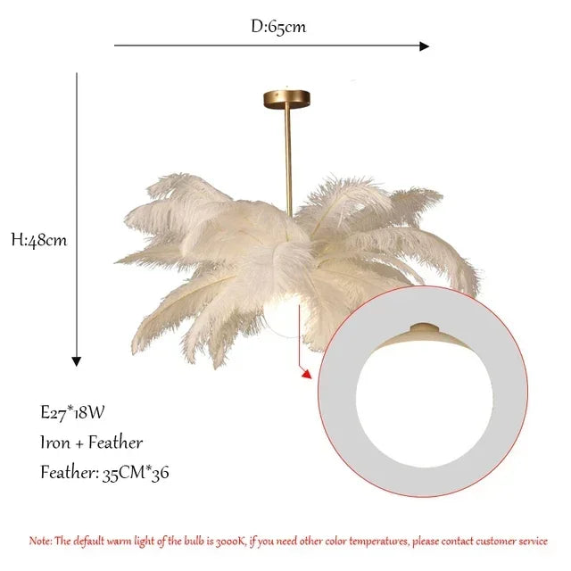 1 E27 LED - D65cm