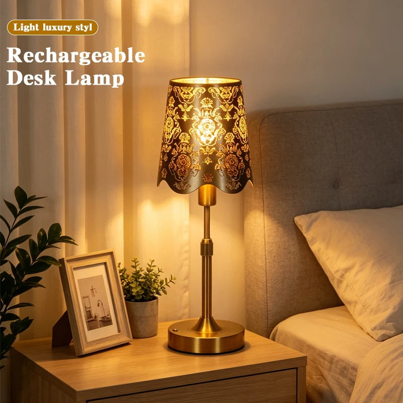 Une lampe d'ambiance rétro pour dîners et chambre