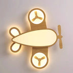 Plafonnier avion LED pour chambre d'enfant, 4 tailles, teinte au choix