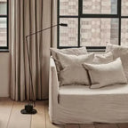 Lampadaire liseuse à bras articulé LED, 161 cm, quatre coloris