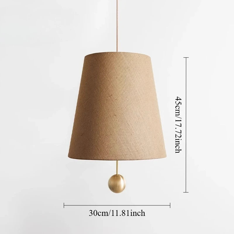 Brown Cloth / Warm light 3000k