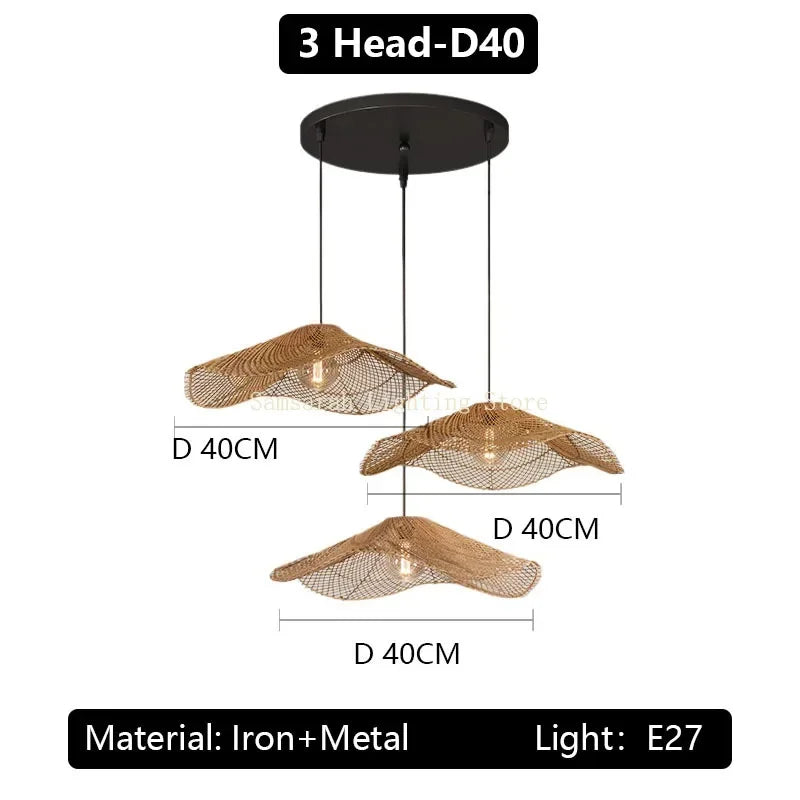 3 heads 40cm