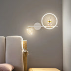 Applique murale astronaute LED pour chambre d'enfant, ciel étoilé