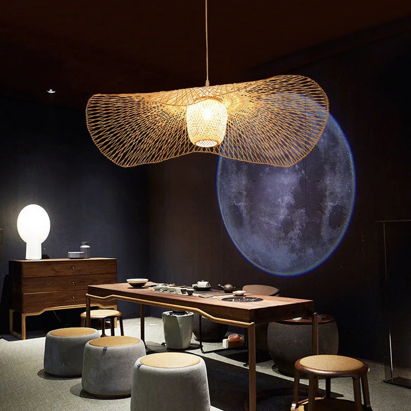 Une capeline en plafonnier pour plafond bas