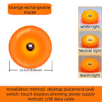 three-colour / Fluorescent orange