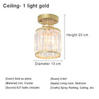 gold 1 light wall