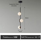 black 4 heads / warm light(3000K)