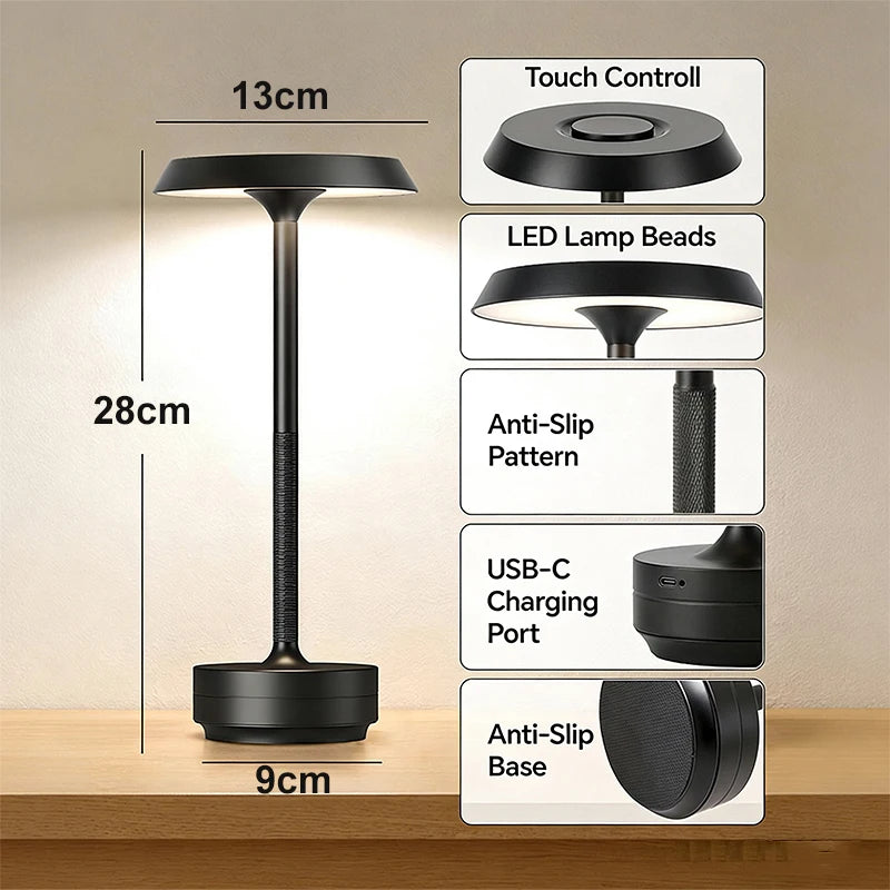 Black / Changeable Light