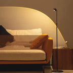 Lampadaire coucher de soleil LED à projection, rouge ou noir, 168 cm