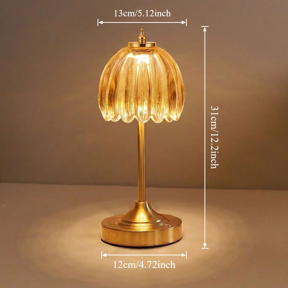 Une lampe de chevet romantique pour la chambre