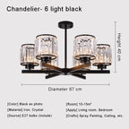 black 6 lights