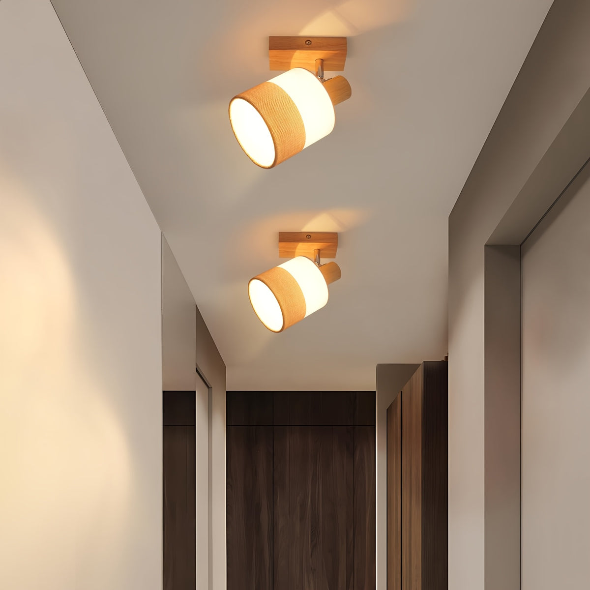 Culot E14, orientation et fixation du socle en bois