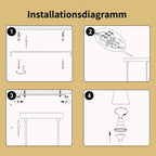 Suspension linéaire à cônes GU10, 4 ou 6 lumières, blanc ou doré