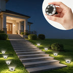 Petit spot solaire à planter 8 LED, Ø 5,5 cm, IP44, lot de 4 à 12
