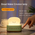 Lampe veilleuse grille-pain LED rechargeable, minuterie 15 minutes