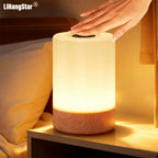 Lampe de chevet tactile rechargeable USB à 13 couleurs RVB