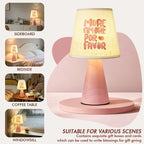 1 lampe de bureau + boîte cadeau + carte de vœux