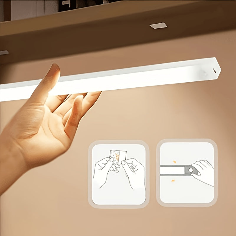 Réglettes LED autocollantes, aimantées ou vissées au choix