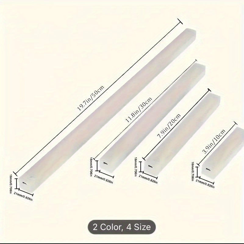 Lot de 6 lampes LED à détecteur pour toute la maison, 10 à 50 cm