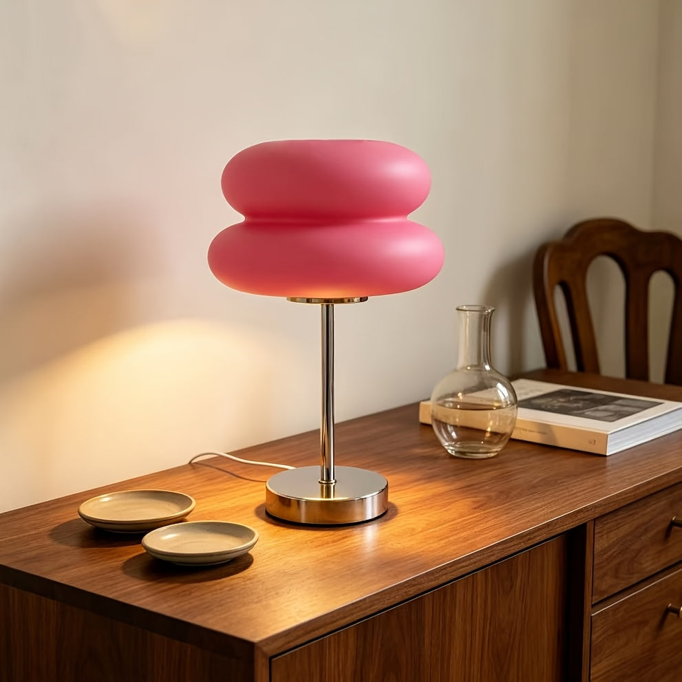 Un macaron lumineux pour chevet, bureau ou entrée