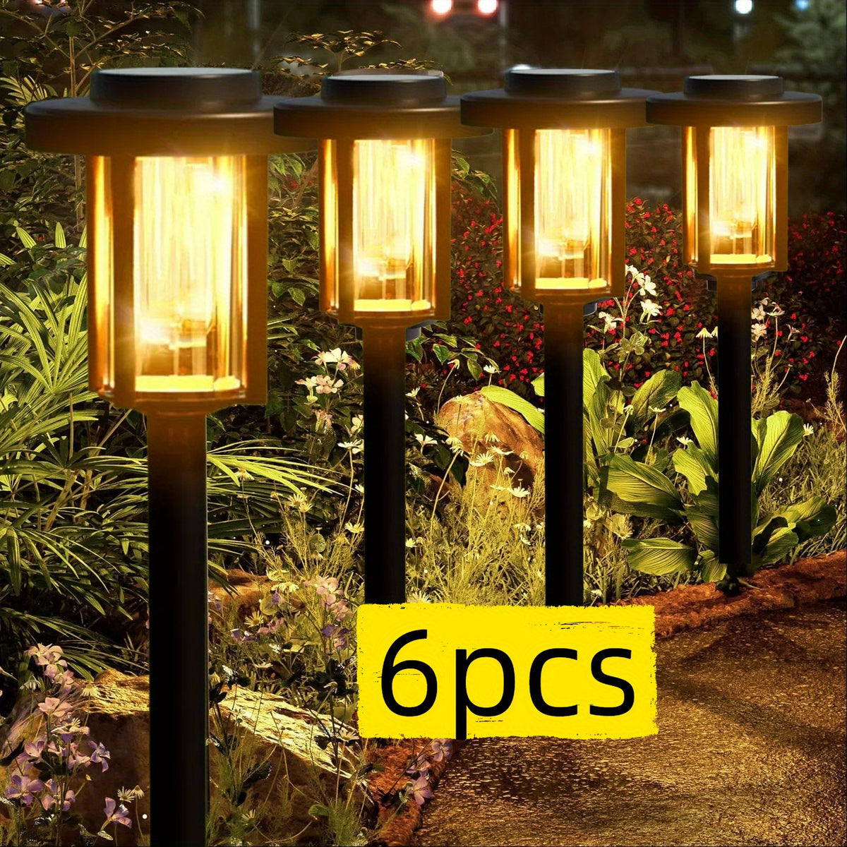 6 pièces lumière chaude