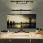 Lampe de bureau à pince d'architecte 24 W, barre LED de 58 cm