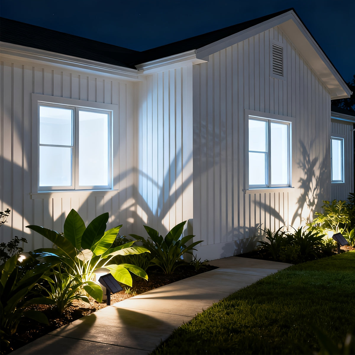 Baliser un jardin entier sans tirer un seul câble
