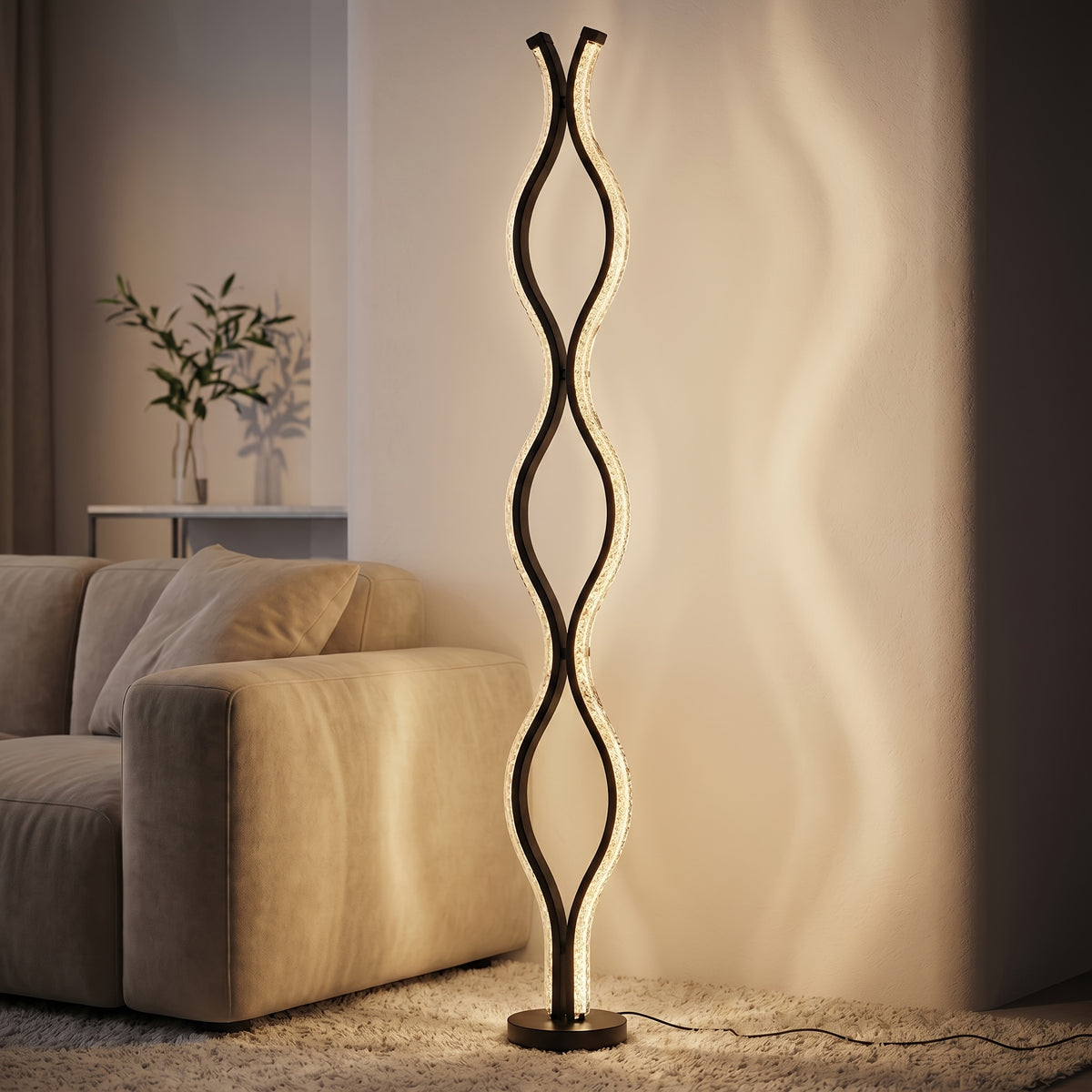 Une lampe sculpture pour le salon ou la chambre