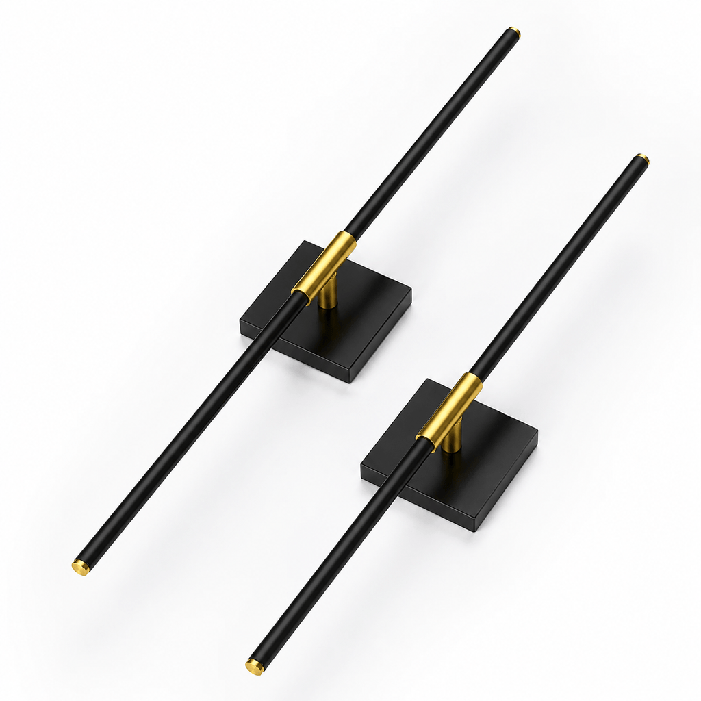 Ensemble 2 pièces en noir et doré / 4000mAh