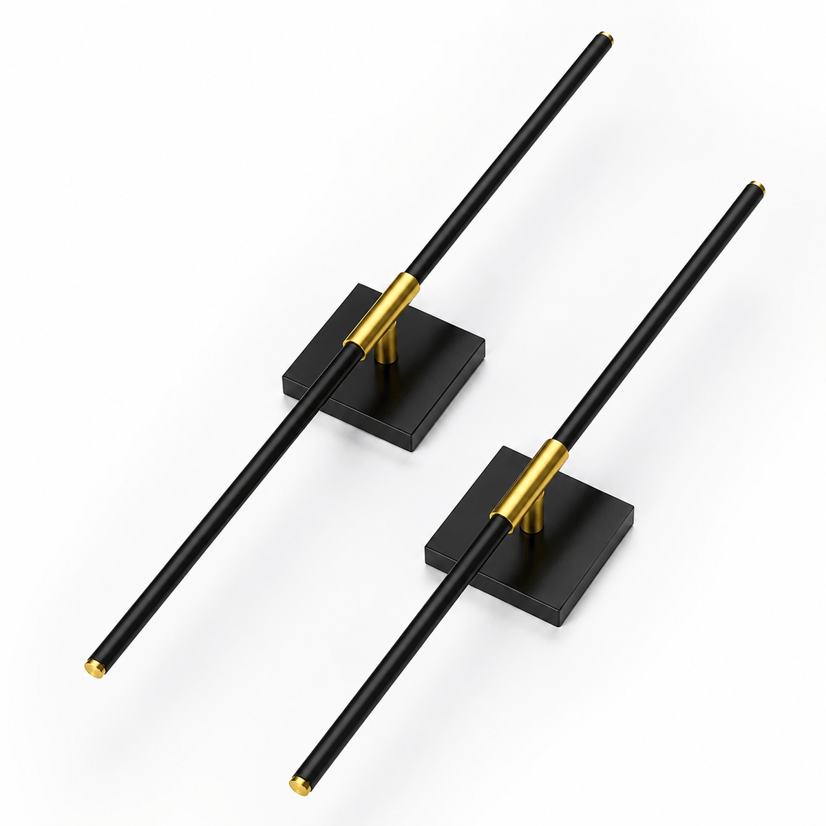 Ensemble 2 pièces en noir et doré / 4000mAh