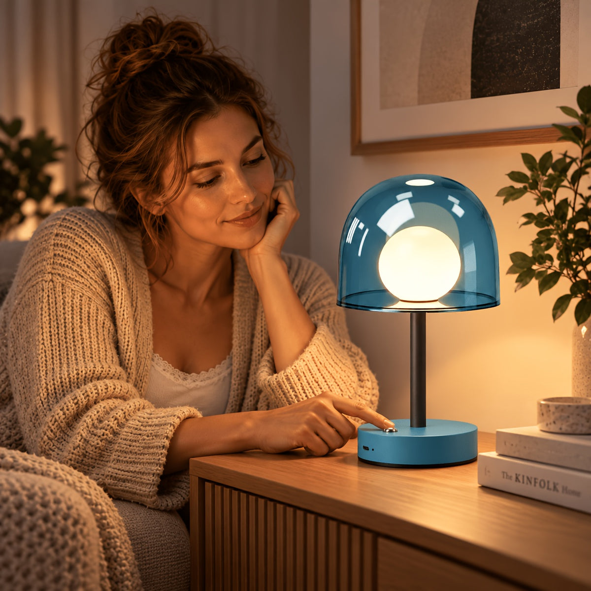 Une petite lampe de nuit pour lire et s'endormir