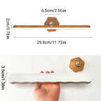 Applique murale LED noire rechargeable, barre aimantée orientable