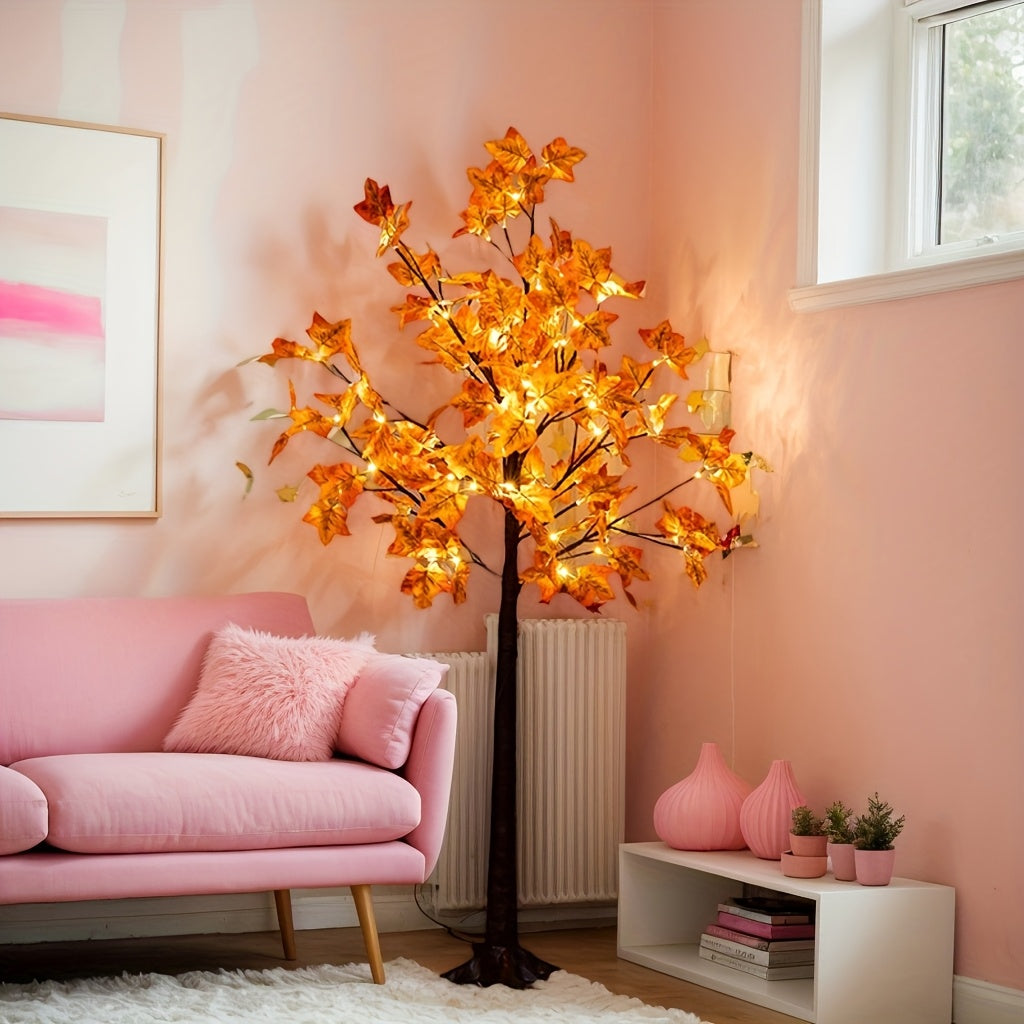 Lampadaire arbre d'érable lumineux LED, de 120 à 210 cm