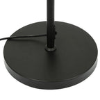 Lampadaire noir à trois cages spirale en métal, 3 lumières E27