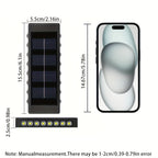 Lot de 2 appliques murales solaires LED IP44, faisceau haut et bas