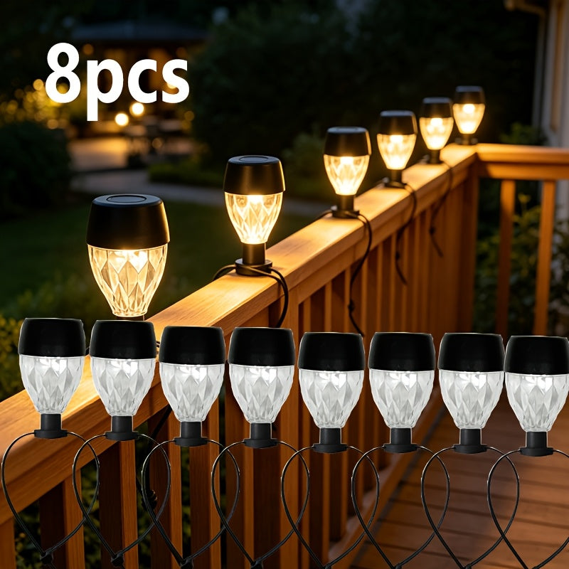 Lumière chaude / 8 Pièces/paquet