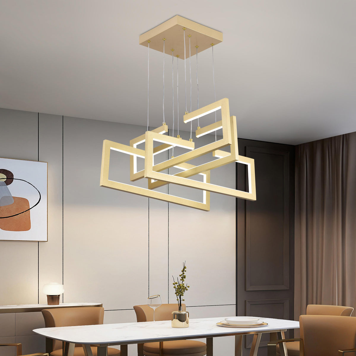 Une pièce maîtresse pour salle à manger et salon