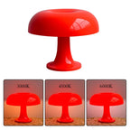 Lampe champignon rétro orange ou blanche, deux formats, USB