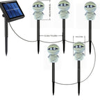 Un ensemble de 5 lumières momie
